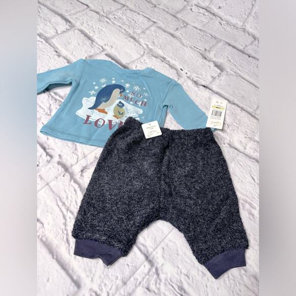 Peek infant two piece pants outfit new with tags size 3-6 months - Picture 1 of 7